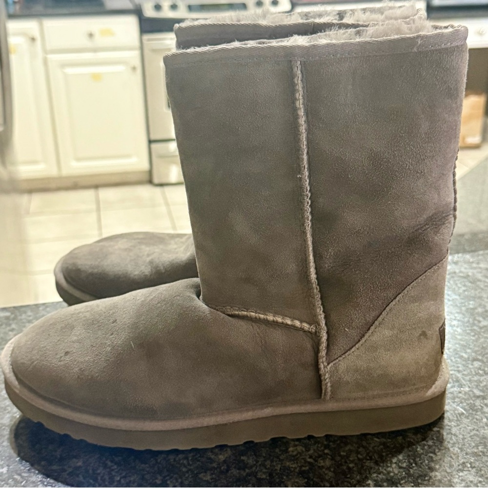 UGG Dark Brown Suede Boots